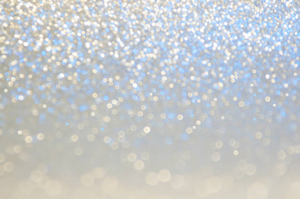 istock Blue,grey,or silver white abstract light background, shining lights, sparkling glittering Christmas lights. Blurred abstract holiday background. 1188252713