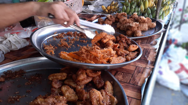 istock Deep-fried bananas / Crispy Banana Fritters / Local markets 1188253179