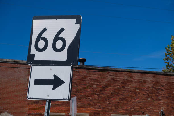 istock Arkansas Highway 66 Sign 1188256333