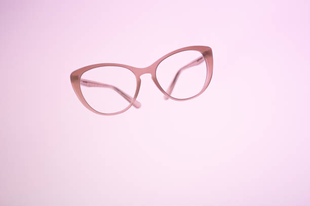 istock Transparent Glasses on pink background 1188258824