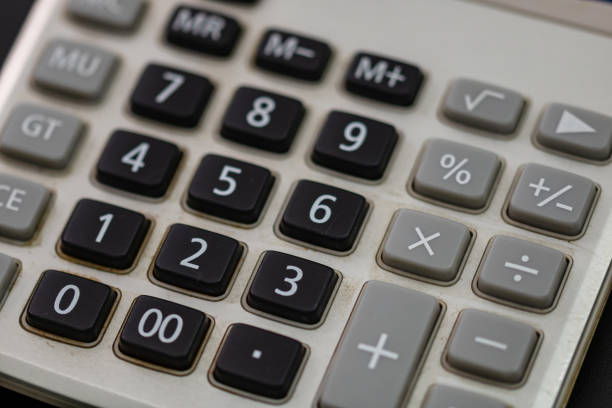 istock Calculator, close up. Planning savings. Business concept 1188258946