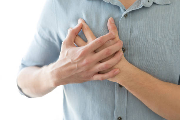 istock Chest pain 1188260380