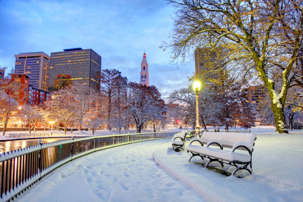 istock Winter in Hartford, Connecticut 1188263980