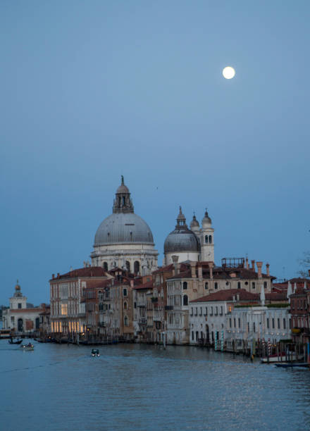 istock Grand Canal of Venice with moon 1188272111