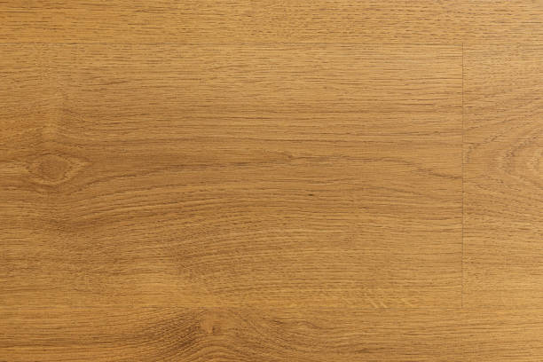 istock Top view of light brown oak laminate 1188287890