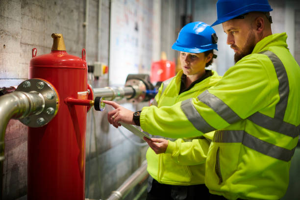 istock factory engineers inspecting plant room 1188292579