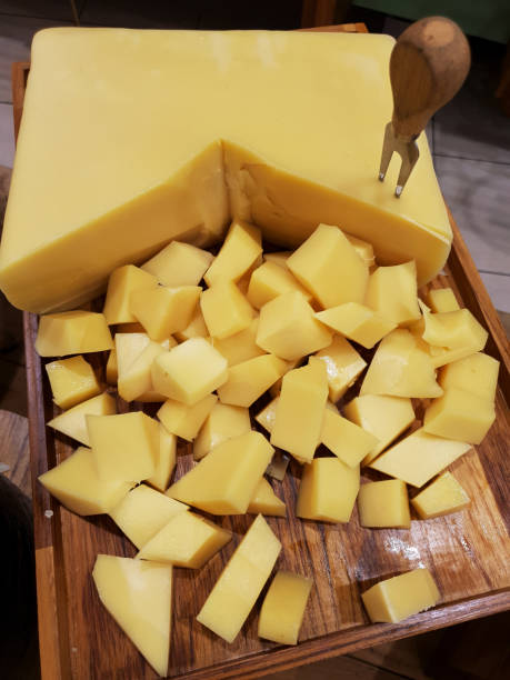 istock Table with piece of cheese. 1188294796