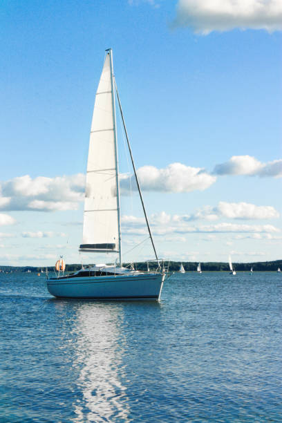 istock Sailing boat on the lake 1188295990