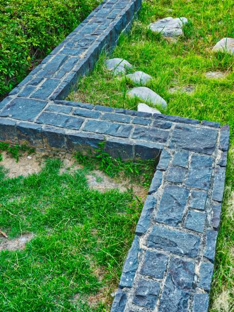 istock Small stone road in korea 1188303574