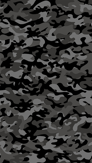 Camouflage Background Seamless Pattern Vector Stock Illustration - Download  Image Now - Abstract, Army, Art - iStock
