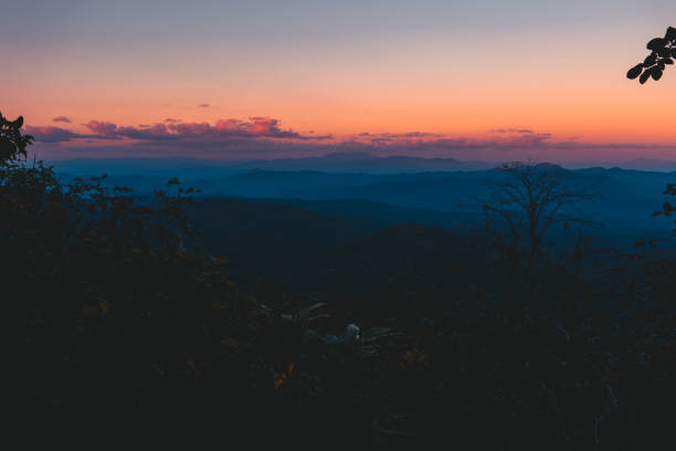 istock Beautiful mountain in the evening-Beautiful light and color 1188309565