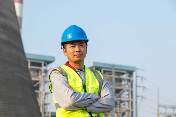 istock Engineering is checking around gas turbine electricity power plant 1188312609