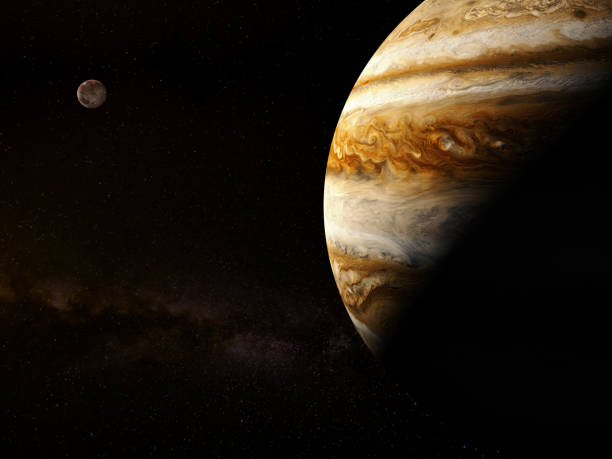 istock Jupiter - High resolution 3D Rendering images presents planets of the solar system. 1188325642