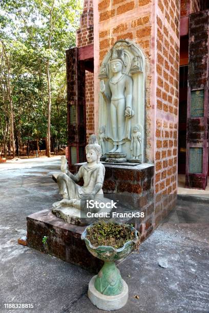 Thailand Khon Kaen Wat Nong Lup Stock Photo - Download Image Now - Asia, Buddha, Buddhism
