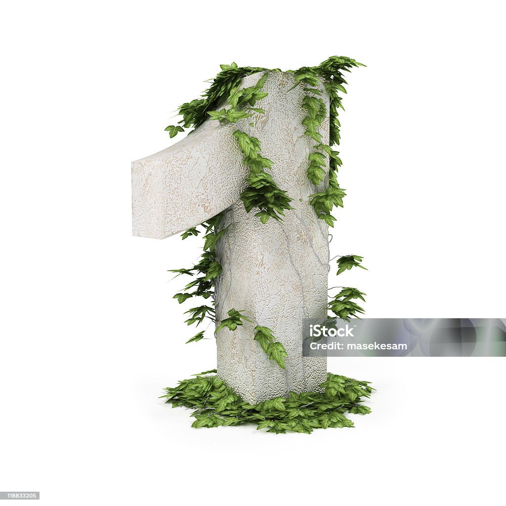 Figura uno dei filetti copertura Edera - Foto stock royalty-free di Avvolto