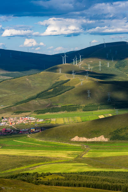 istock village and electric power station 1188335359