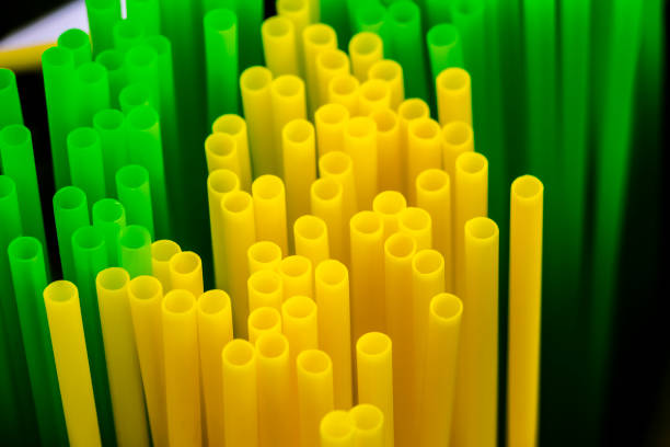 Colored plastic tubes