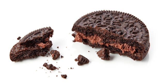 istock chocolate cookies crumbs 1188345205