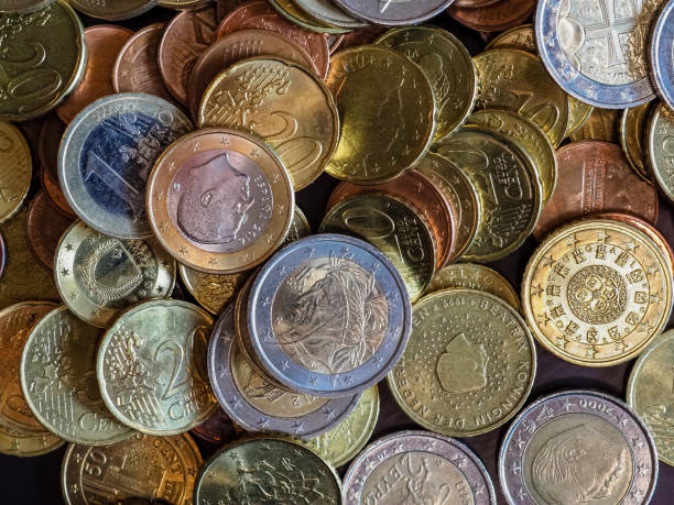 istock Euro coins, European Union 1188354158