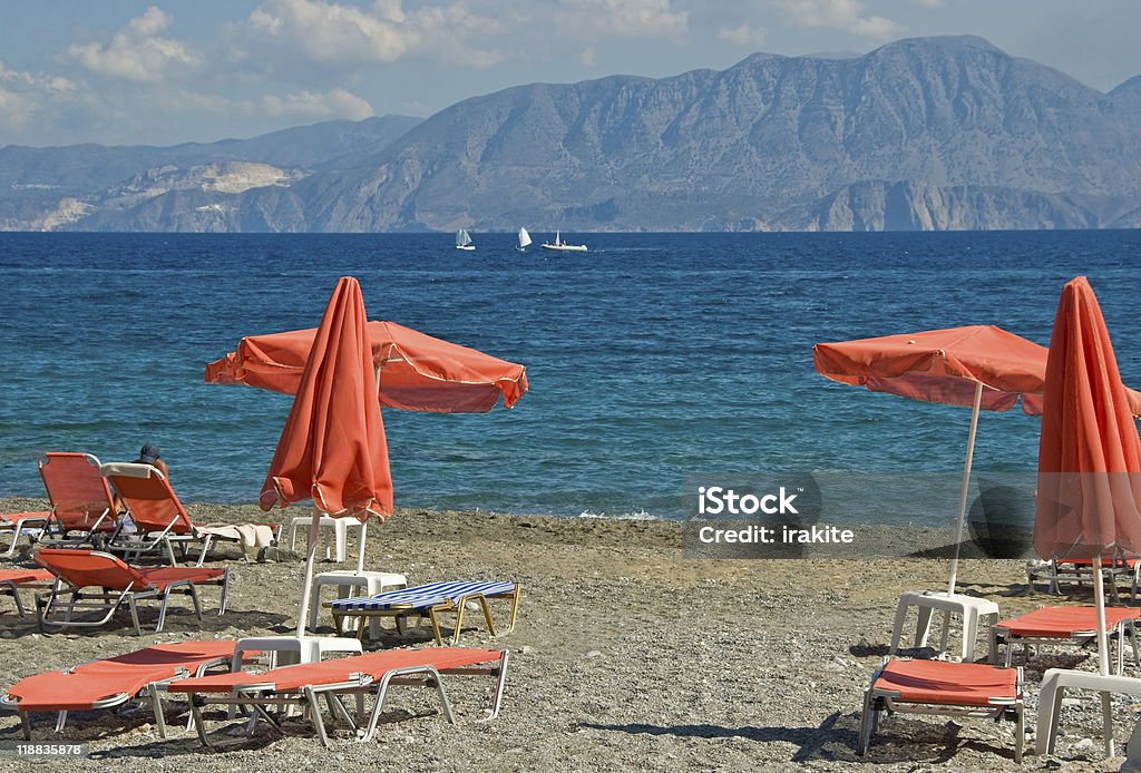 Beach at Aghios Nikolaos  Aghios Nikolaos Stock Photo