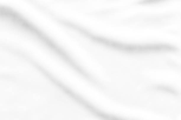 istock abstract smooth elegant white fabric texture background,flowing satin waves 1188364951