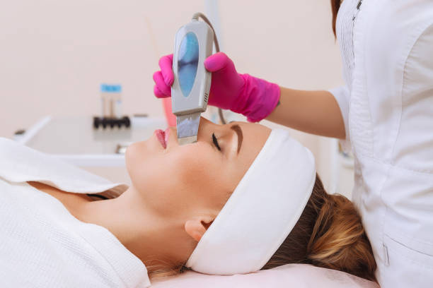 istock Professional ultrasonic equipment. Skin Care. 1188370400