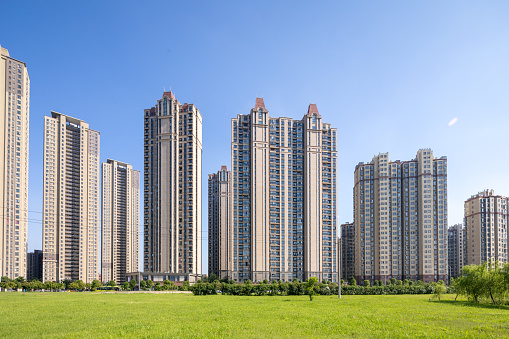 Chinese high-rise apartment building