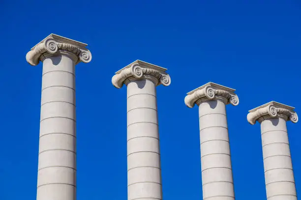 Photo of The Four Columns in Barcelona, Spain