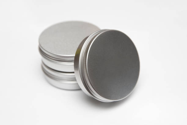 istock Lip balm in metallic tins 1188378205