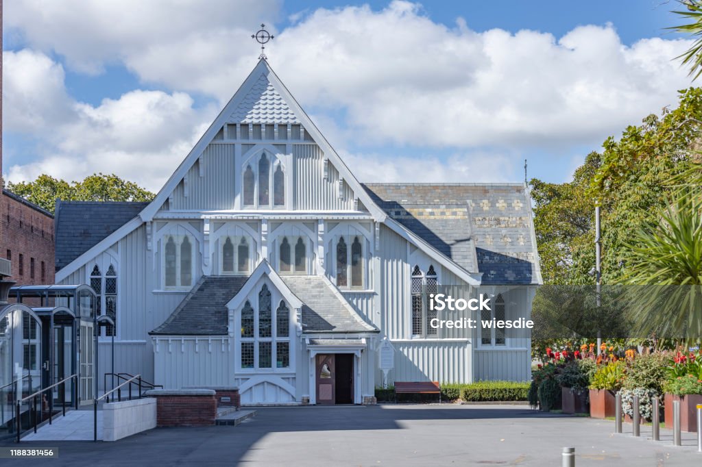 St Mary's Catholic Church in Auckland, New Zealand St Mary's Catholic Church in Auckland in Neuseeland Auckland Stock Photo