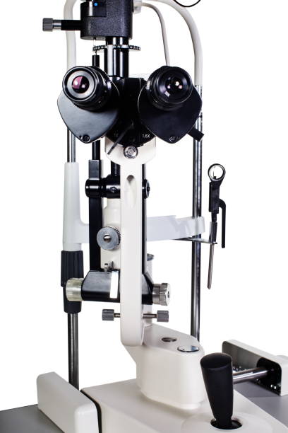 istock Modern medical equipment portable operation surgical microscope isolated 1188384230
