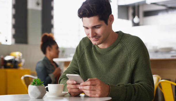 istock Making full use of the free wifi 1188384610
