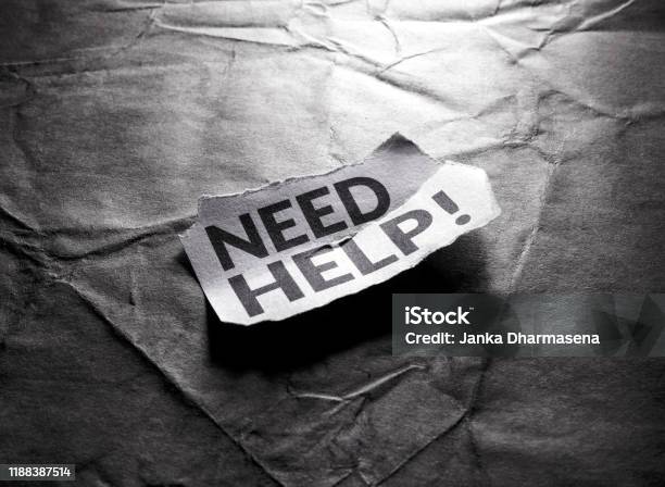 Need Help Tag Stock Photo - Download Image Now - Advice, Assistance, Assistant