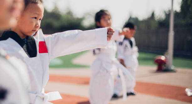 istock Karate in our Kindergarten 1188393551