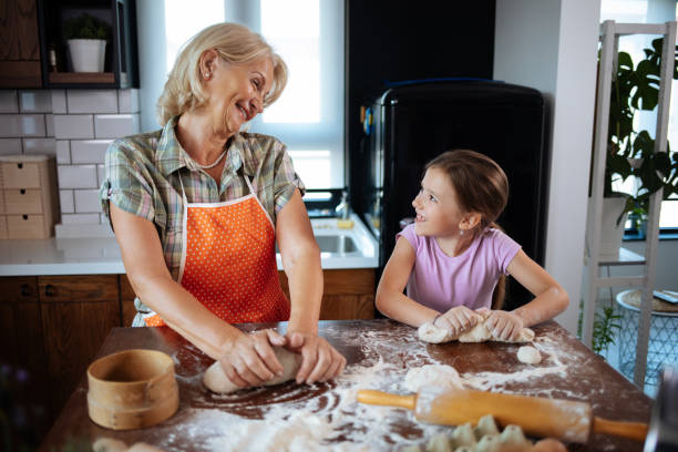 istock Making cookies with grandma 1188394152