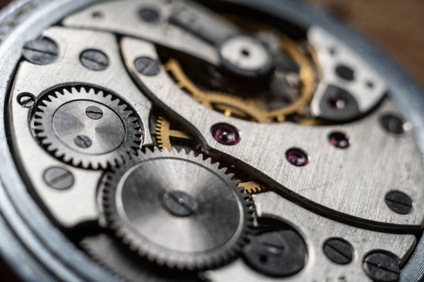 istock Watch mechanism, extreme close up 1188399637