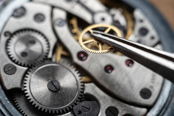istock Watchmaker's workshop, mechanical watch repair 1188399746