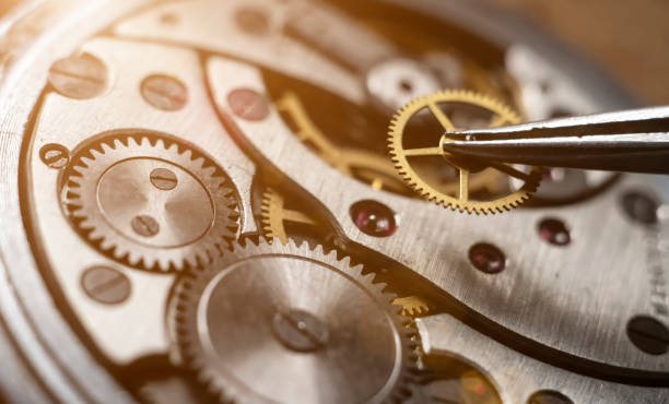 istock Watchmaker's workshop, mechanical watch repair 1188399747