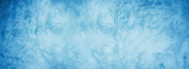 istock blue cement and grunge texture background, horizontal blank concrete wall 1188400192