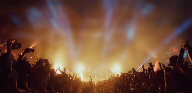 istock Crowd Enjoying Concert At Night 1188407754