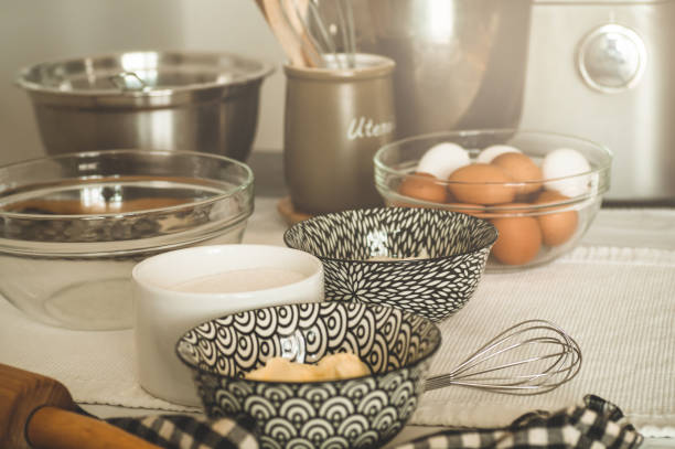 istock Concept ingredients for cooking flour products or dough. 1188411890