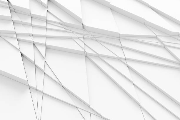 istock Abstract texture from the cut surfaces of the different-sized 3D illustration 1188418592