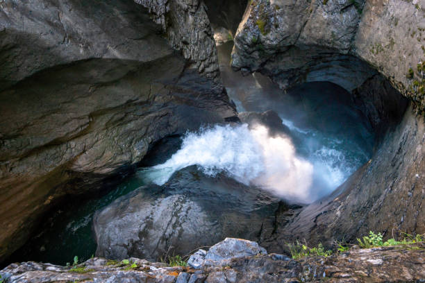 istock Long exposure of a hidden waterfall 1188420716