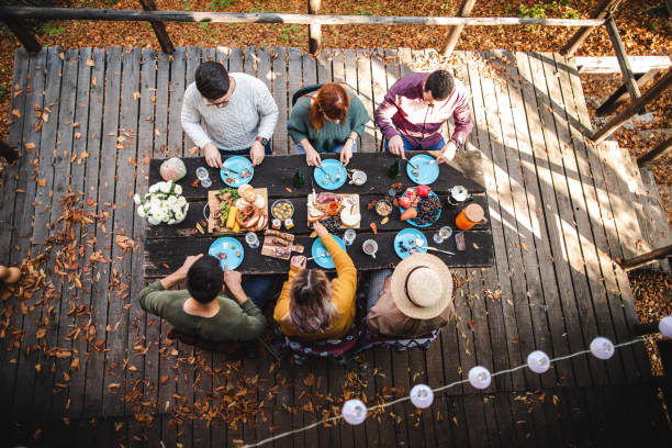 istock Autumn brunch on the porch 1188421194