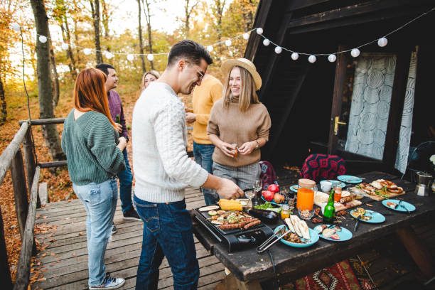 istock Barbecue and good company 1188421304