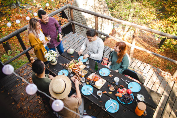 istock Having close friends over for celebratory brunch 1188421305