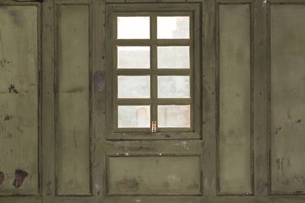 istock Wood Panel Background with Wood Floor 1188422780