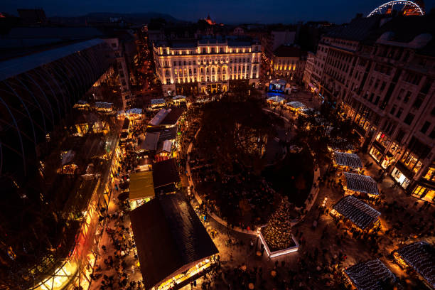 istock Christmas market in Budapest 1188424767