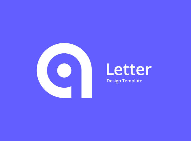 Letter A or Q logo icon design Letter A or Q logo icon design letter q stock illustrations