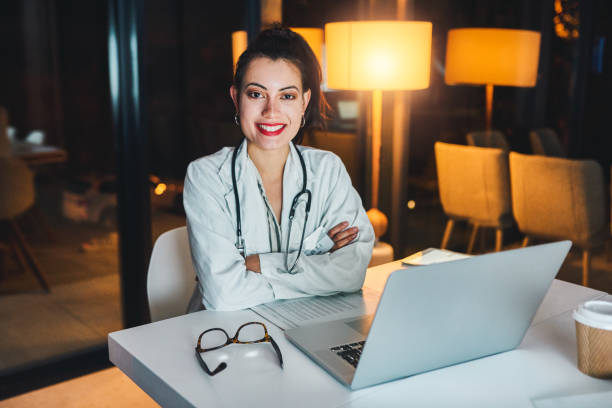 istock Working 24 hours is part of the profession 1188433679